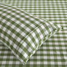 Sierra Yarn-Dyed Gingham Washed Cotton Pillowcases (Set of 2)